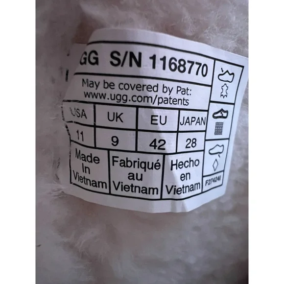 Ugg Ultra Mini New Heights Sunwave Boots Platform Suede UggPlush Sz 11 - Picture 3 of 12